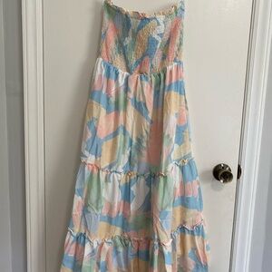 Billy J strapless sundress